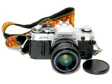 Canon Camera AT-1 Super Eximar Multi-Coated 1:2.8 F=35mm 55�