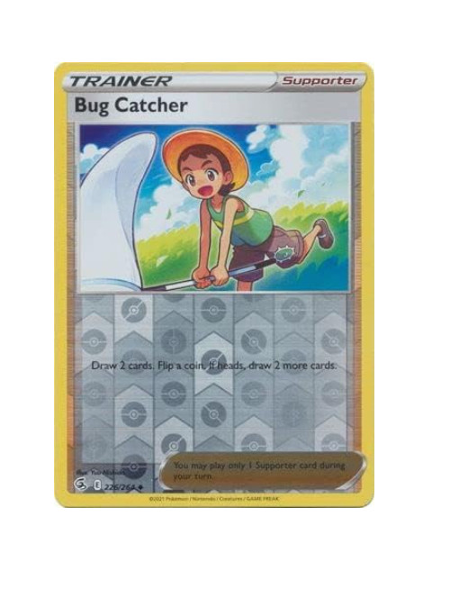 Pokemon - Bug Catcher - 226/264 - Reverse Holo - Fusion Strike - NM/M
