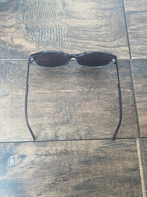 Karen Kane Love Chain Round Sunglasses Black Grey Green 56 