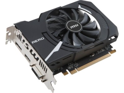 MSI Radeon RX 550 4GB GDDR5 PCI E x16 (Uses x8) Video Card RX 550