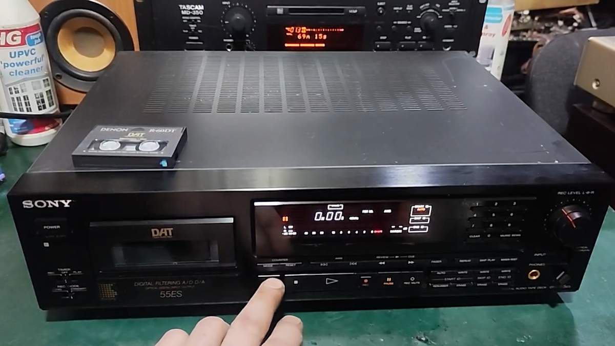 Sony DTC-55ES DAT Audio Recorder, Tested, Serviced, Made In Japan