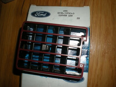 NOS 1985 1986 Ford Tempo Dash Vent Red RH E53Z-19893-D