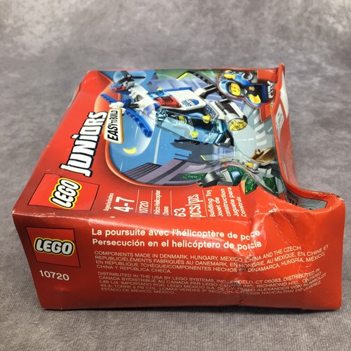 LEGO Juniors Police Helicopter Chase 10720 Box Damaged- Hole in box-Unopened - Picture 8 of 10