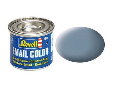 Revell-Germany 14ml. Enamel Grey Mat Tinlets - Hobby and Model Enamel Paint