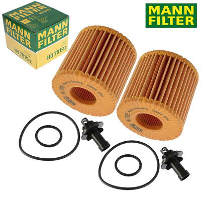 2X MANN FILTER HU 7019 Z ÖLFILTER FÜR LEXUS ES IS III TOYOTA AURIS SUBARU LOTUS
