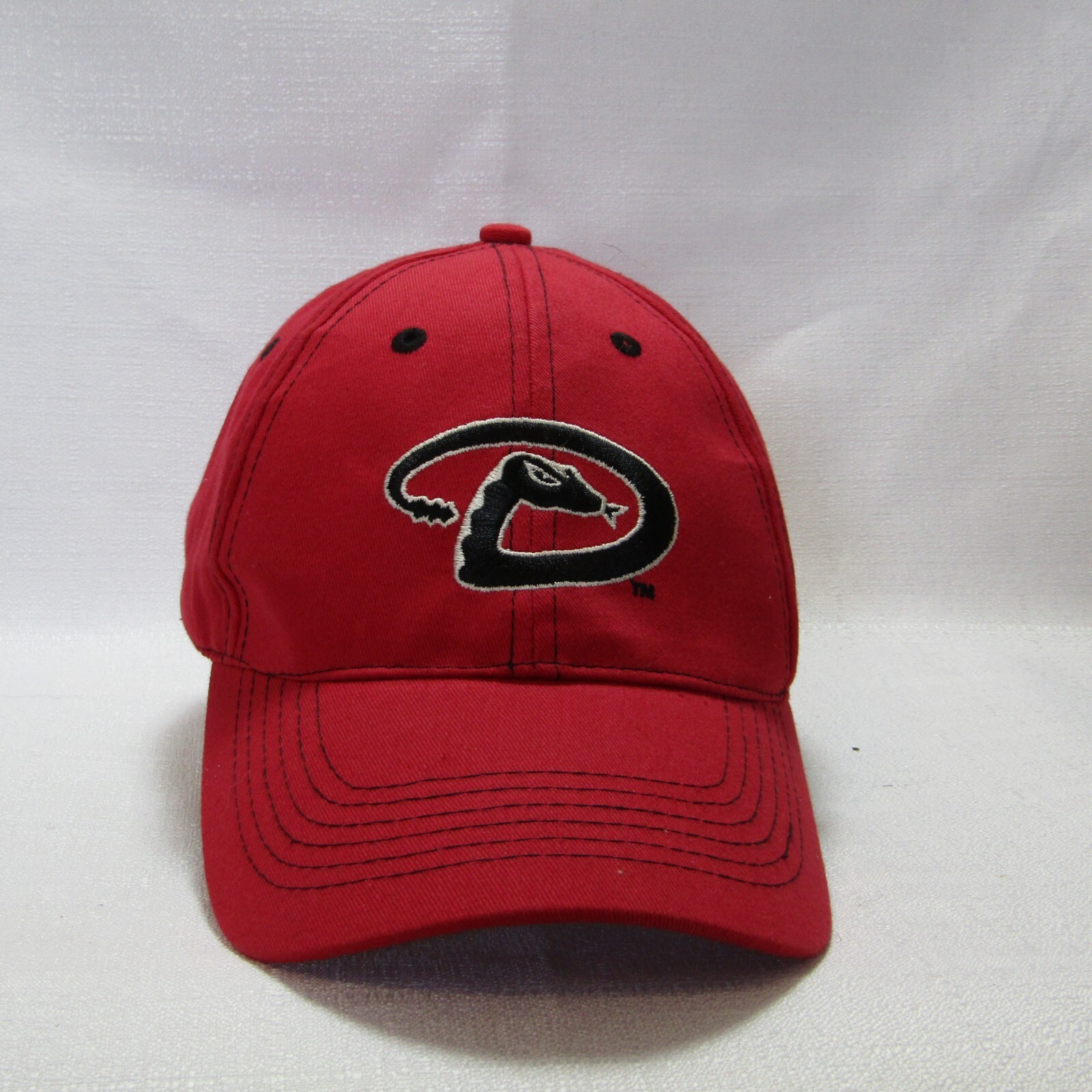 MLB Arizona Diamondbacks Baseball Hat Cap Adult -- Red, Strapback, Adjustable