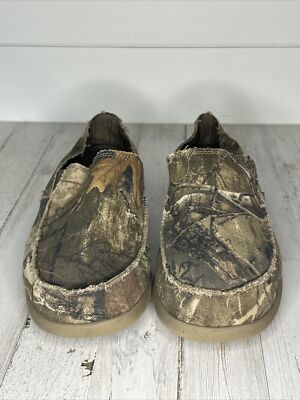 CROCS Mens Santa Cruz RealTree Edge Slip on Loafer Size 7M  display picture 1