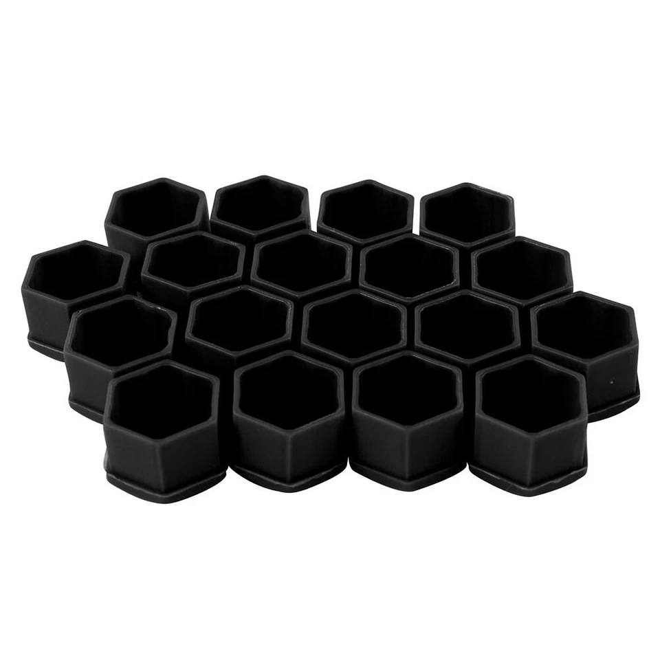 For Audi A5 S5 A4 S4 A6 S6 A7 S7 TT R8 A8 S8 Lug Nut Covers 20pcs 17mm Wheel Nut - Image 2 of 4