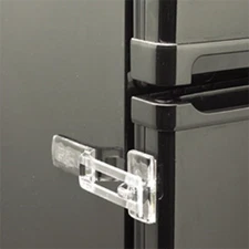 Clear or White Fridge Guard Refrigerator Door Latch Baby Safety Child Lock 61207
