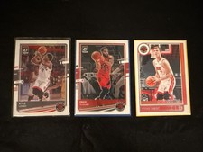 Toronto Raptors 3 Card Lot, Kyle Lowry, Fred Vanvleet, Gorman Dragic.