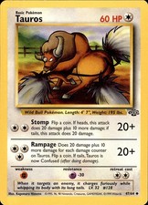 POKEMON TAUROS 47 JUNGLE 64 UNCOMMON UNLIMITED LP on eBay