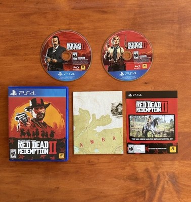Red Dead Redemption 2 (PlayStation 4, PS4) VGC CIB Complete w/ Map & Tested