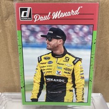 2023 Panini Donruss NASCAR - Retro 1990 Paul Menard #198 Lime Green