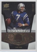 2008 Upper Deck Icons Legendary Icons Silver 58/799 Bert Jones #LI8 0ry1