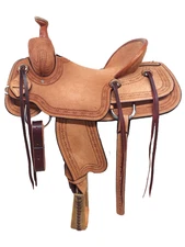 17" New Scott Thomas Western Ranch Saddle 1-1124