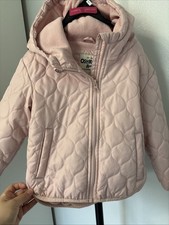 Oshkosh Girls T4 Lined Light Pink Jacket/Used In Good Condition