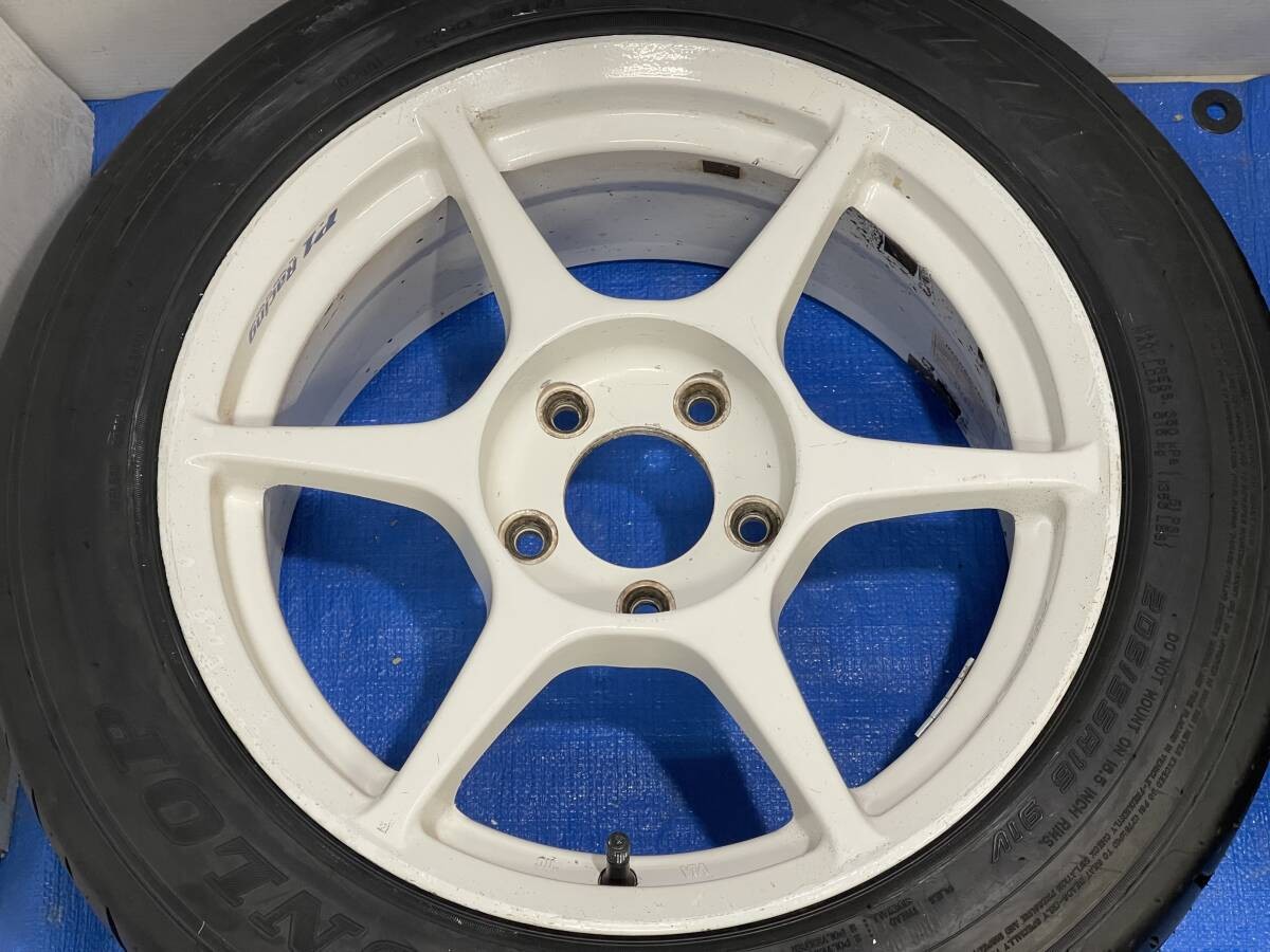 JDM Buddy Club P1 Racing 4Wheels no tires 16x7.5+32 5x114.3