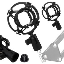 Microphone Shock Mount 2 PACK, Mic Holder Clip for 4348mm/1.69 1.9in Diameter...