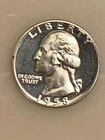 1958 Choice Proof Quarter 90% SILVER  Blazing  Surfaces UNC MINT