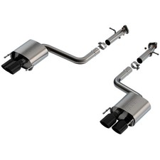 Borla 11981bc S-type Axle Back Exhaust System For 15-25 Rc F 22-25 Is 500 5.0l