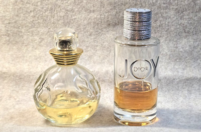 LOT OF 2 -DIOR - JOY PARFUM 90ml & DOLCE VITA EAU DE TOILETTE 100ml - BOTH @ 30%