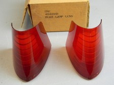 19561957 Lincoln Continental Mark Ii Rear Tail Light Lenses Nos Pair