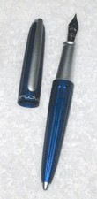 Diplomat Aero Blue Fountain Pen With Medium Nib
