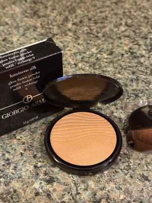 Giorgio Armani Luminous Silk Glow Fusion Powder Refill~Recharge #9~NIB~0.12 Oz