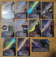 Marvel Heroclix Deadpool Weapon X Full Set Lot of 11 Legacy Cards