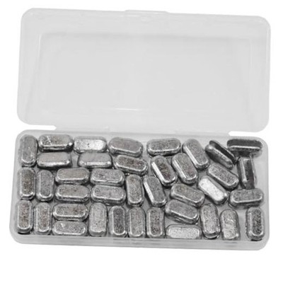 Fishing Cast Net Easy Installation Lead Sinkers 0.35oz #1 0.35oz / 10g *41 Pcs
