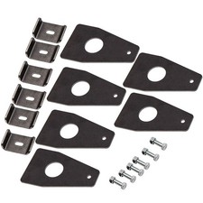 Universal 6 Roof Rack Gutter Mounts Kit For Car Suv Truck 6pcs Full Width