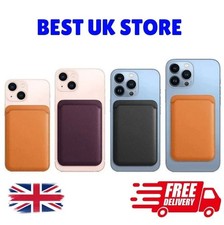 MagSafe Leather Wallet Card Holder For iPhone  13 17 16 15 12 14 Pro With Box