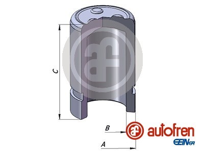Rear AUTOFREN SEINSA D025351 Piston, brake caliper for TOYOTA