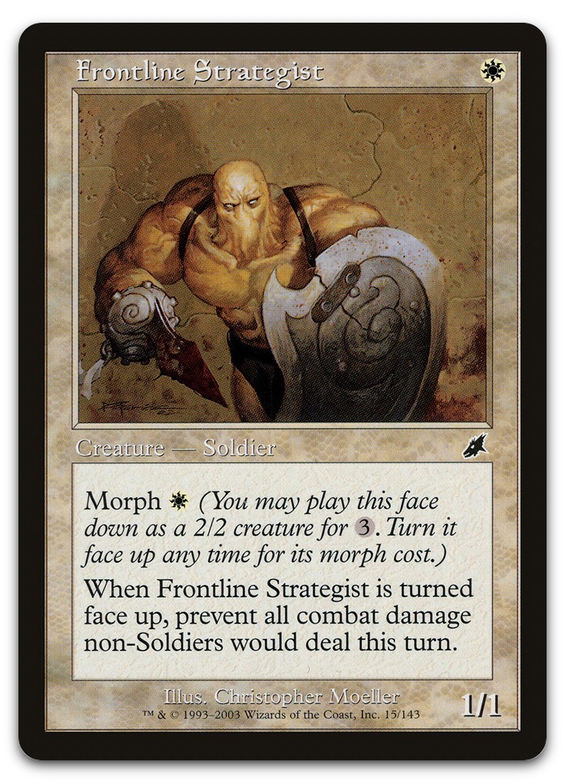 Frontline Strategist #15 (LP) Scourge SCG Magic MTG