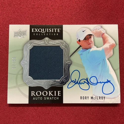 RORY McILROY 2014 EXQUISITE AUTO SWATCH #82/99