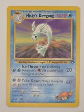 Misty’s Dewgong 54/132 Gym Challenge 2000 Pokémon TCG Vintage on eBay