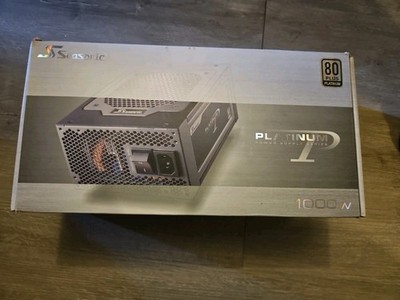 Seasonic Platinum-1000 ATX Power Supply SS-1000XP 80 PLUS never used!