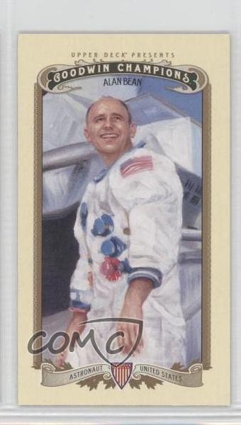 2012 Upper Deck Goodwin Champions Minis Alan Bean #30 0f3