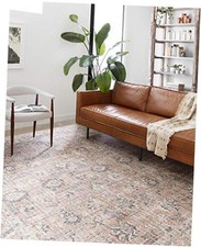 Skye Collection SKY-01 Blush/Grey 7'-6" x 9'-6" Area Rug