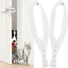 2Pcs Cat Door Holder Latch Larger Cat Door Alternative to Keep Dogs Out of Cat L