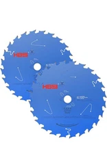 2 Pack 6 1/2 Inch Circular Saw Blade forWood Cutting 24T Carbide Teeth BRAND NEW