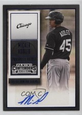 2015 Panini Contenders Prospect Ticket Blue Foil Micker Adolfo #43 Auto k2j