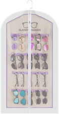 Hanging Sunglasses Organizer for Wall Glasses Storage Closet Shades Holder  TRI