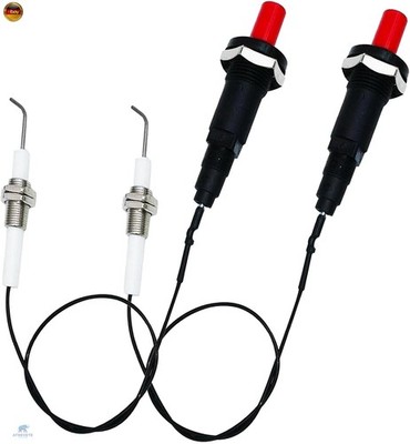 MENSI Taster Piezo Zünder Kit Gasgrill/Range Spaker Zündungskit 2er Set