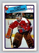 1988-89 O-Pee-Chee #25 Clint Malarchuk - Sharp High Grade