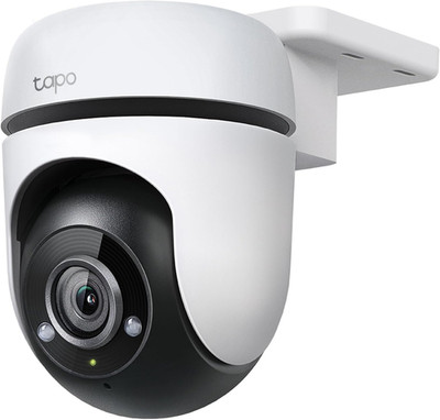 Tapo 1080P Outdoor Wired Pan/Tilt Security Wi-Fi Camera, 360° View, Motion Track