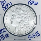 1896 BU UNCIRCULATED MORGAN SILVER DOLLAR AUTHENTIC U.S. MINT FREE SHIPPING 5448