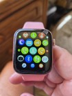 Quantity of 2 - 44mm Smart Watch Silver Metal Case
