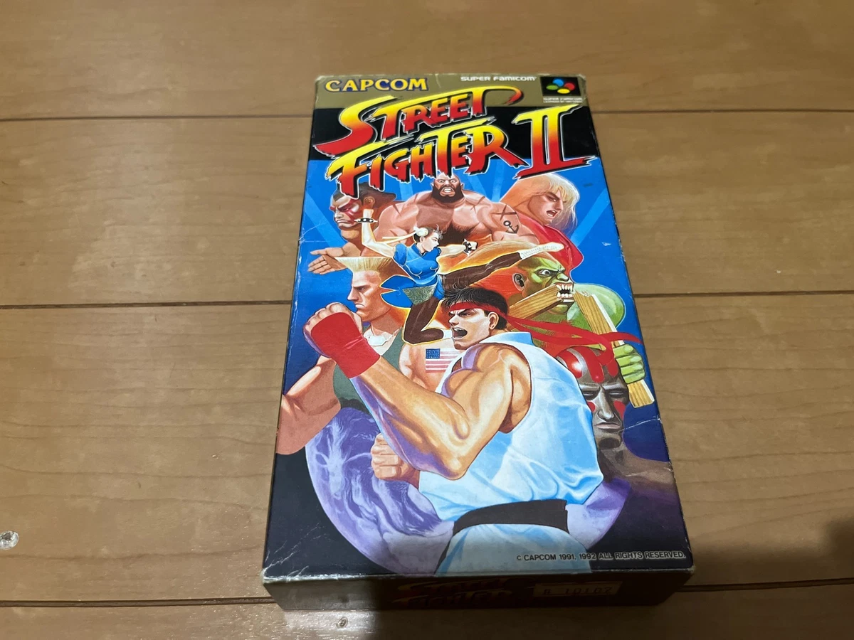 STREET FIGHTER II Turbo Super Famicom (Sfc) Ntsc-Japan (Complete With Reg Card - EUR 61,59