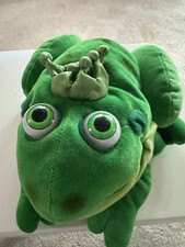 Puppet Prince Frog Perfect For School Or Home Green W/Big Wiggle Eyes.